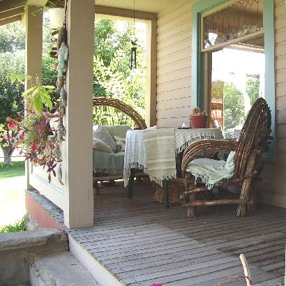 Front Porch Of Main House