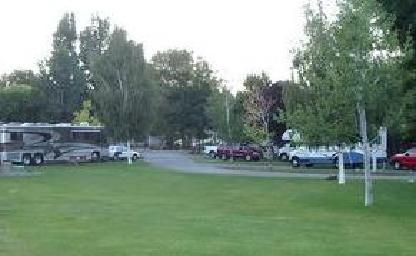 Park With Lots Of RV Vehicle